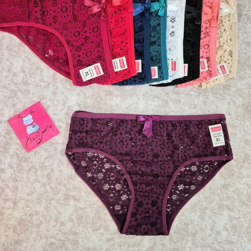 شورت تمام دانتل زنانه مدل لطیف