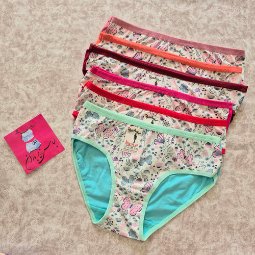 شورت نخی زنانه مارک نهال مدل چاپدار سایز L