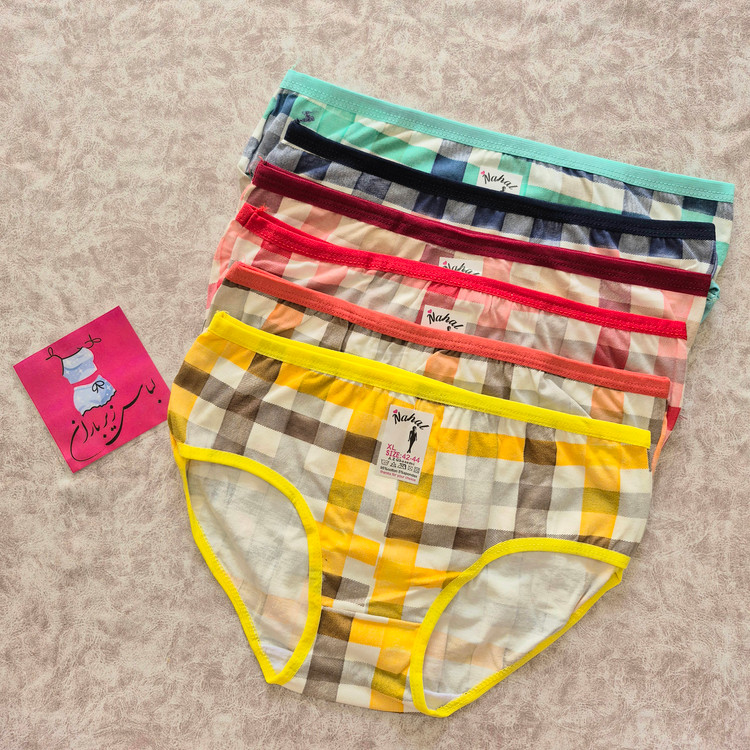 شورت نخی زنانه مارک نهال مدل تمام چاپ سایز XL