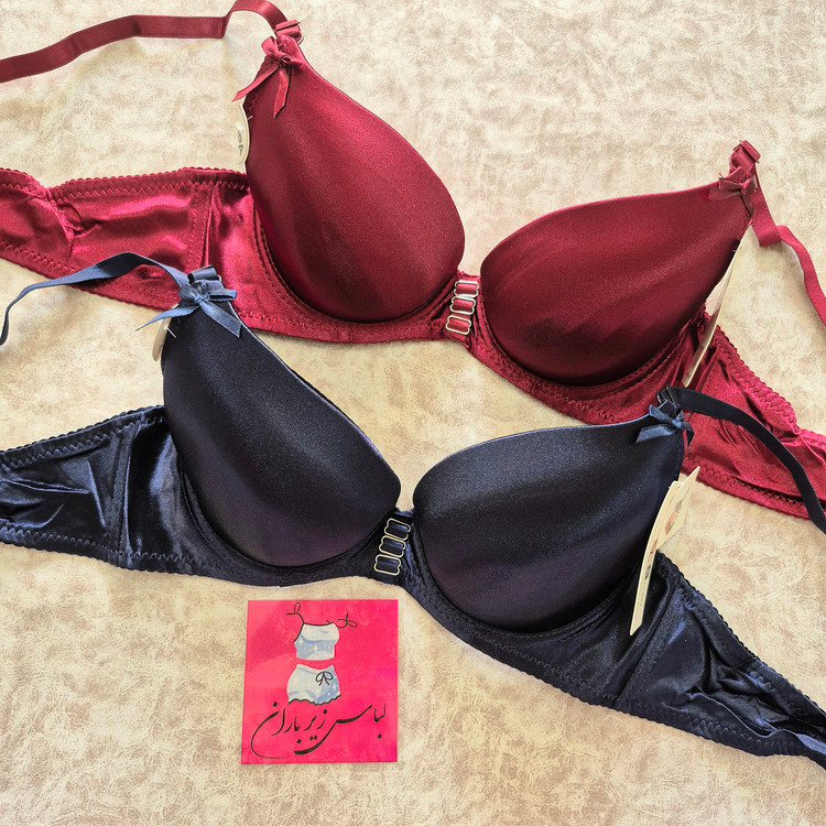 سوتین اسفنجی فنردار کاپ B مدل رنگی فروشگاه باران