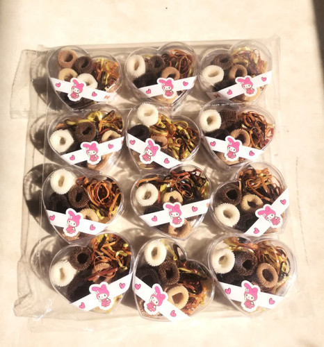 بسته چهل گیس و کش مو رنگ نود فروشگاه باران